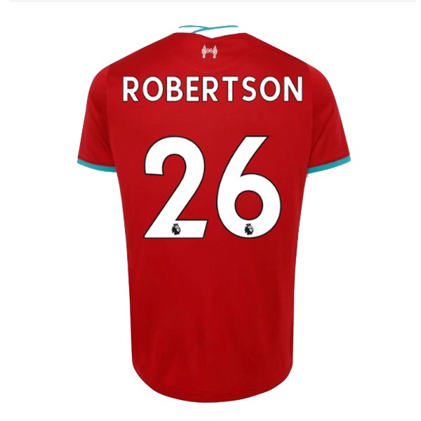 Camiseta Liverpool NO.26 Robertson 1ª 2020 2021 Rojo